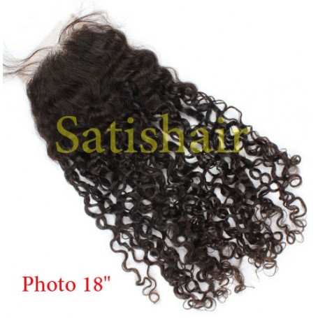 Lace Closure Kinky Curly 10 RemyHair